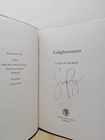 Enlightenment by Sarah Perry (Signed First Edition with sprayed edges) - Fialta Books