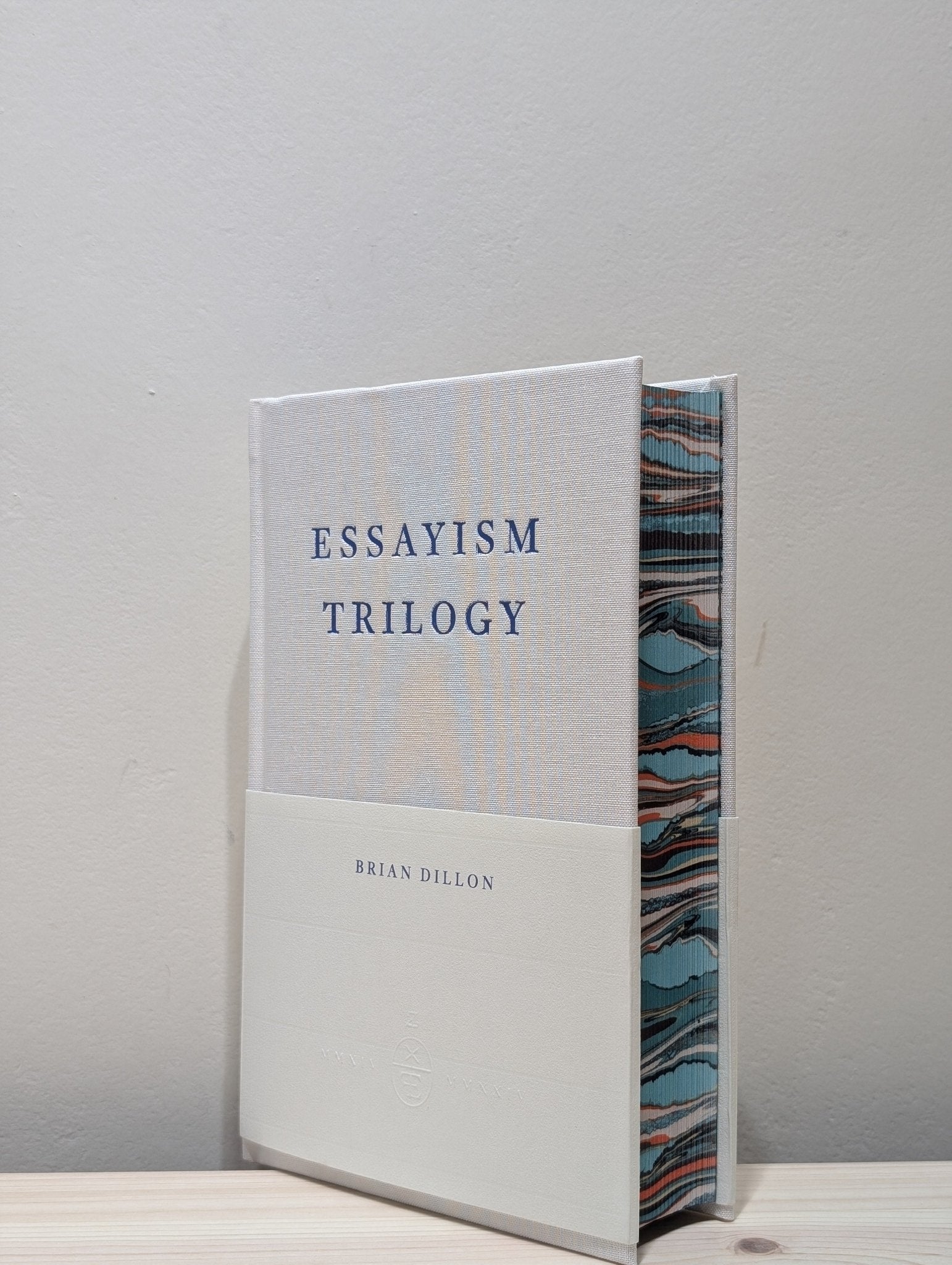 Essayism Trilogy by Brian Dillon (Signed Numbered Edition with sprayed edges) - Fialta Books