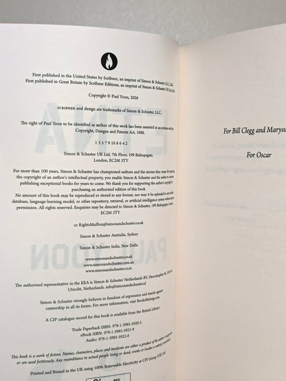 Etna by Paul Yoon (First Edition) - Fialta Books