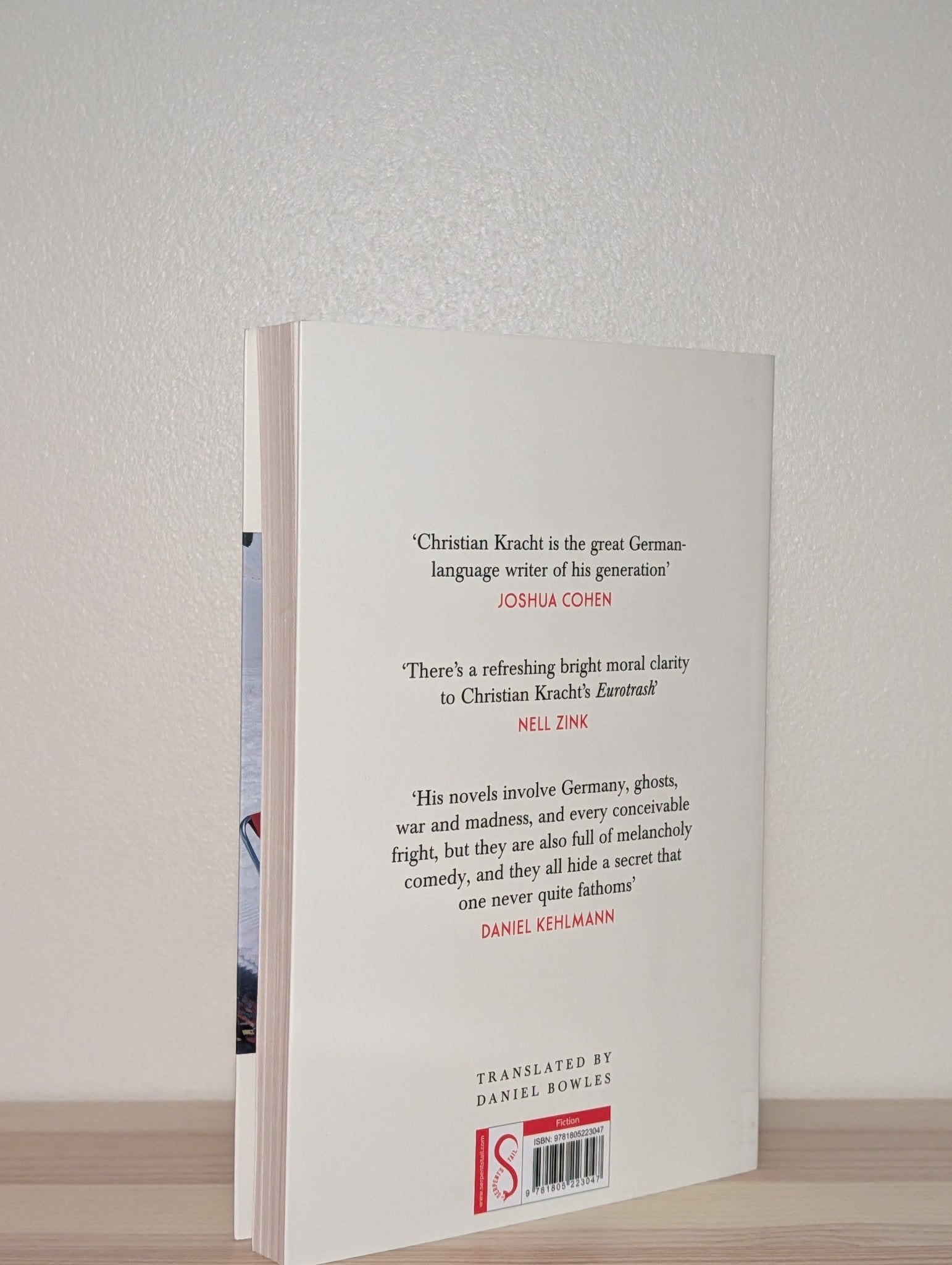Eurotrash by Christian Kracht (Signed Dated First Edition) - Fialta Books