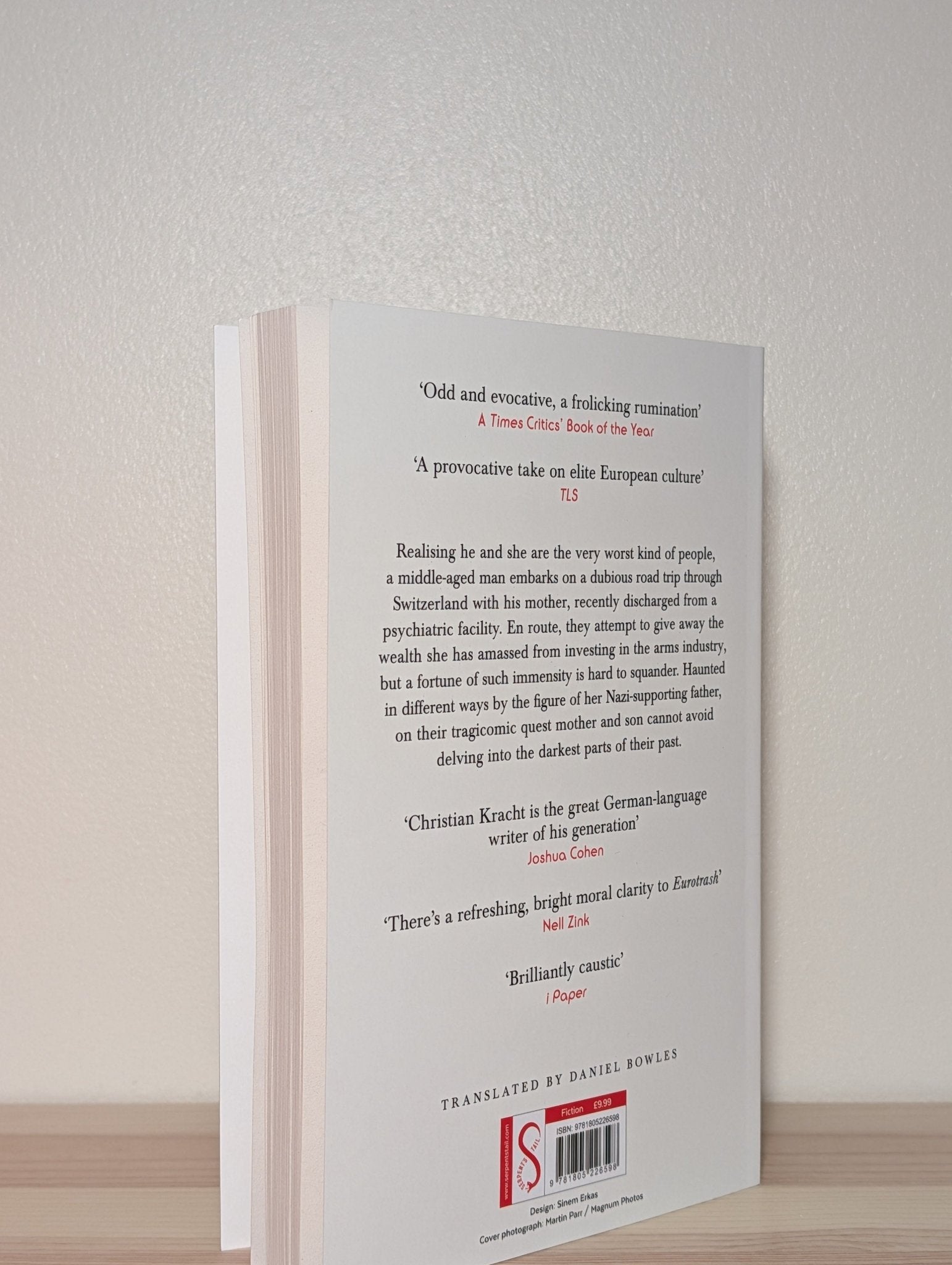 Eurotrash by Christian Kracht (Signed Paperback Edition) - Fialta Books