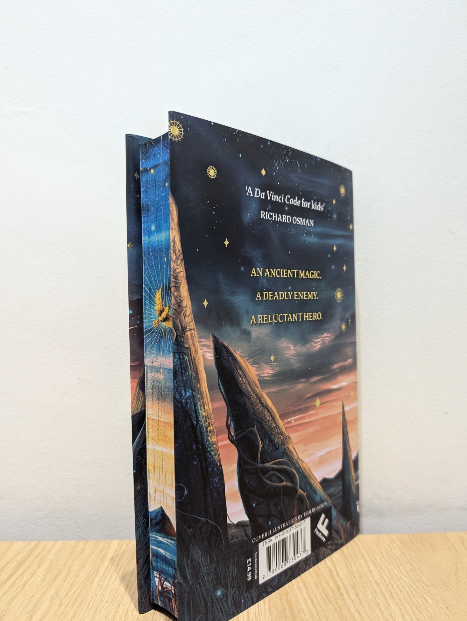 Evenfall: The Golden Linnet by Alexander Armstrong (Signed First Edition with sprayed edges) - Fialta Books