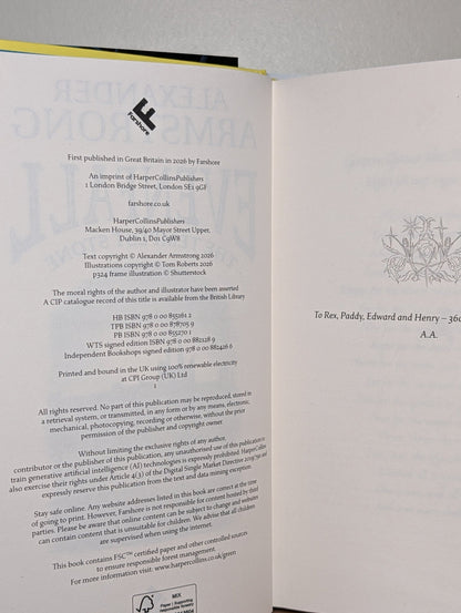 Evenfall: The Tempest Stone by Alexander Armstrong (Signed First Edition) - Fialta Books