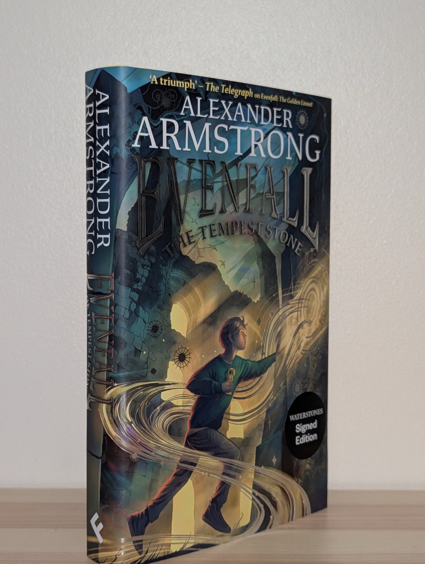 Evenfall: The Tempest Stone by Alexander Armstrong (Signed First Edition) - Fialta Books