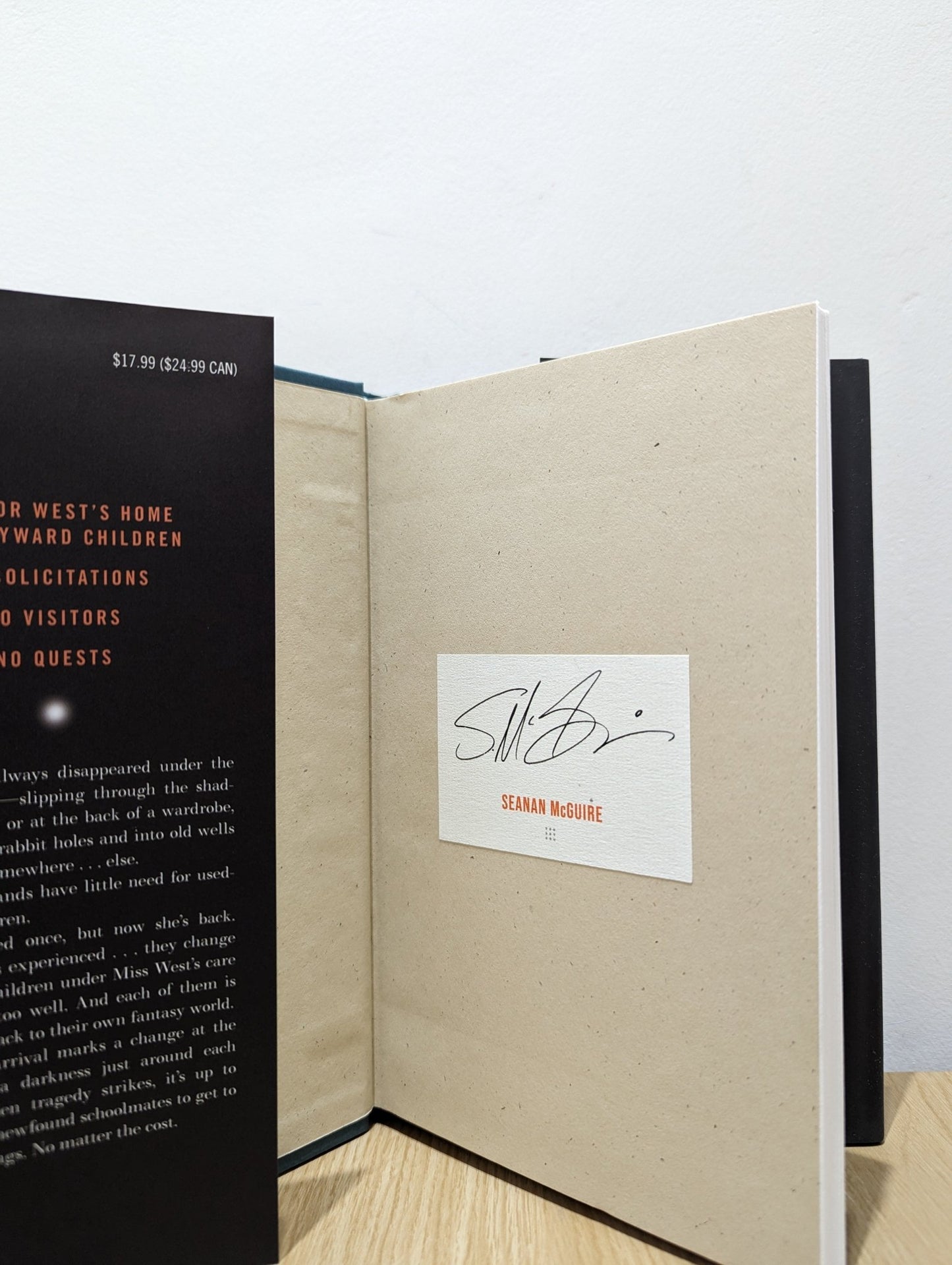 Every Heart a Doorway by Seanan McGuire (Signed Bookplate Edition) - Fialta Books