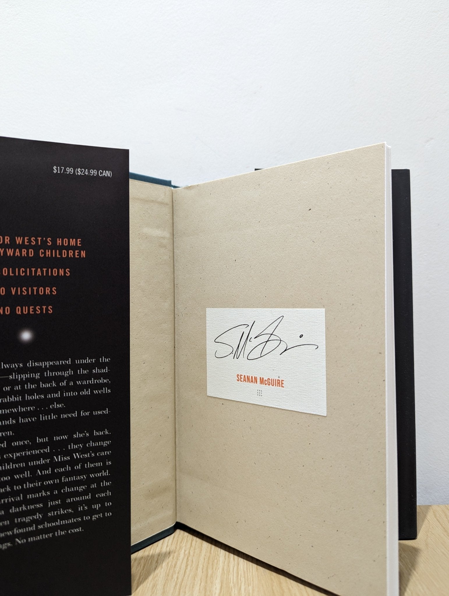 Every Heart a Doorway by Seanan McGuire (Signed Bookplate Edition) - Fialta Books