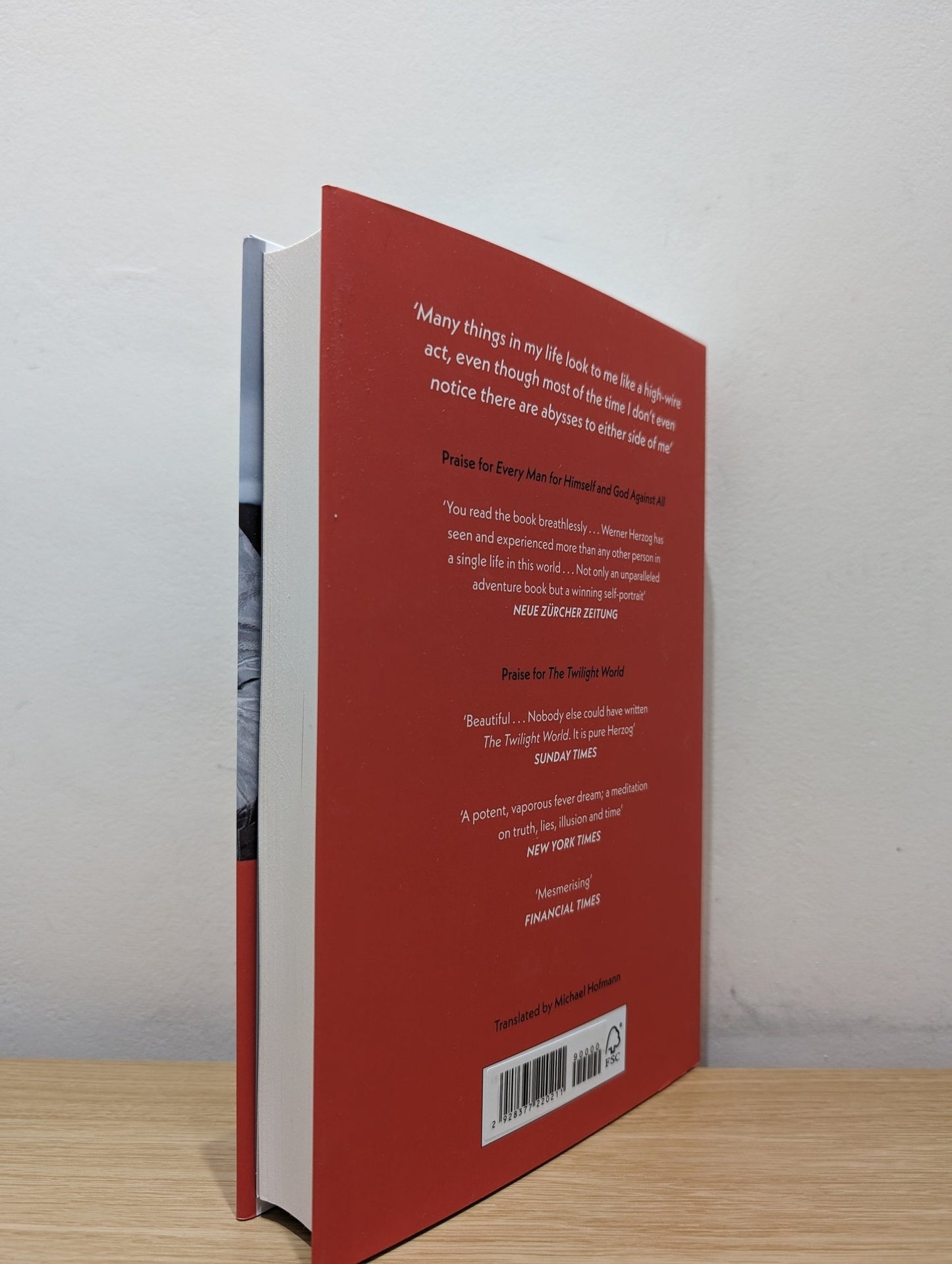 Every Man for Himself and God against All: A Memoir by Werner Herzog (Signed First Edition) - Fialta Books