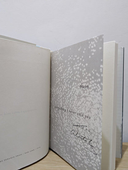 Everything I Never Told You: A Novel by Celeste Ng (Signed Dated First Edition) - Fialta Books