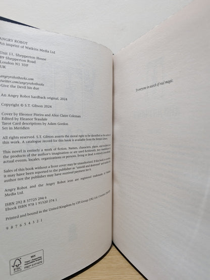 Evocation: Book I in The Summoner's Circle by S.T. Gibson (First Edition with sprayed edges) - Fialta Books