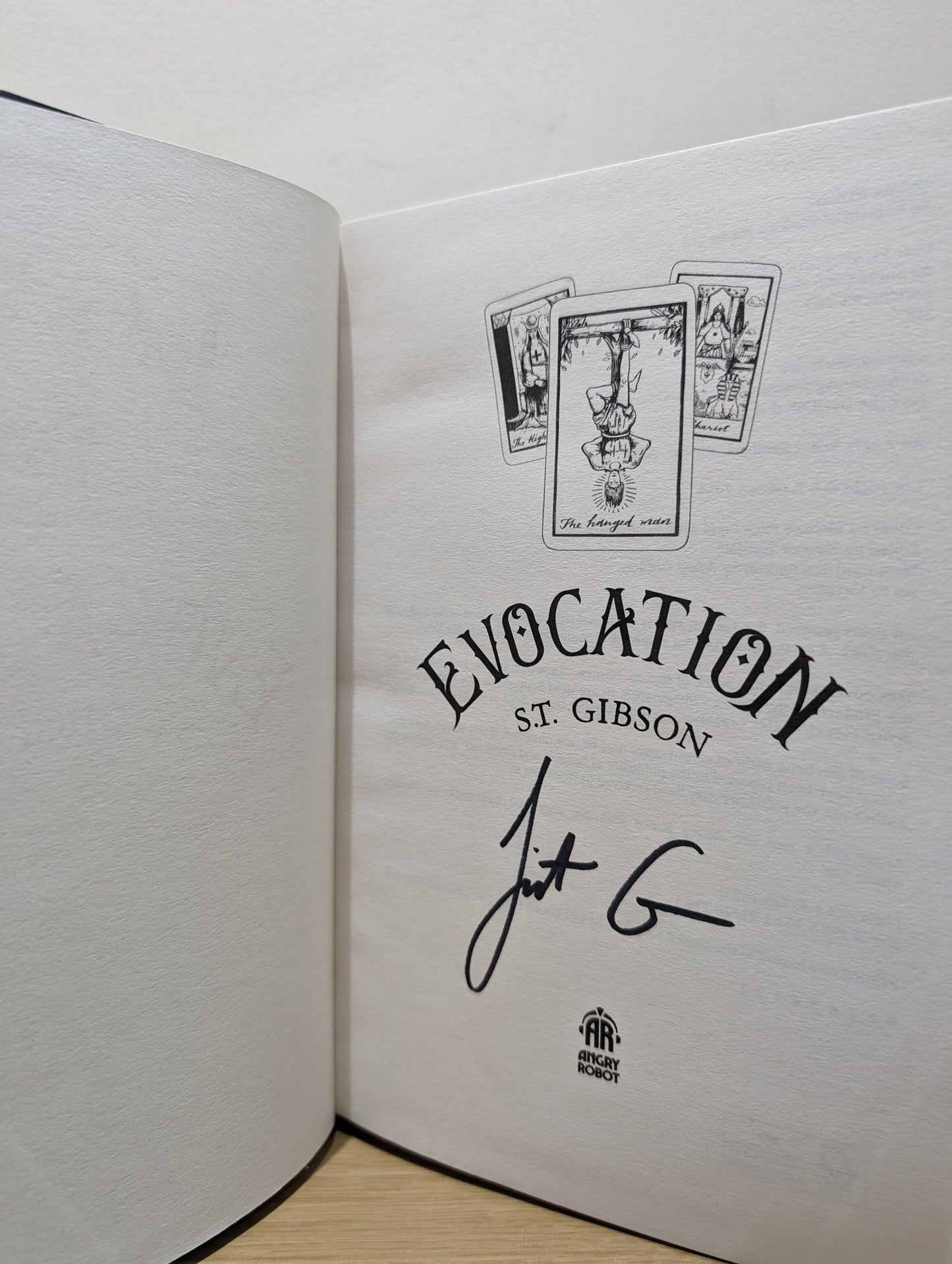 Evocation: Book I in The Summoner's Circle by S.T. Gibson (Signed First Edition) - Fialta Books