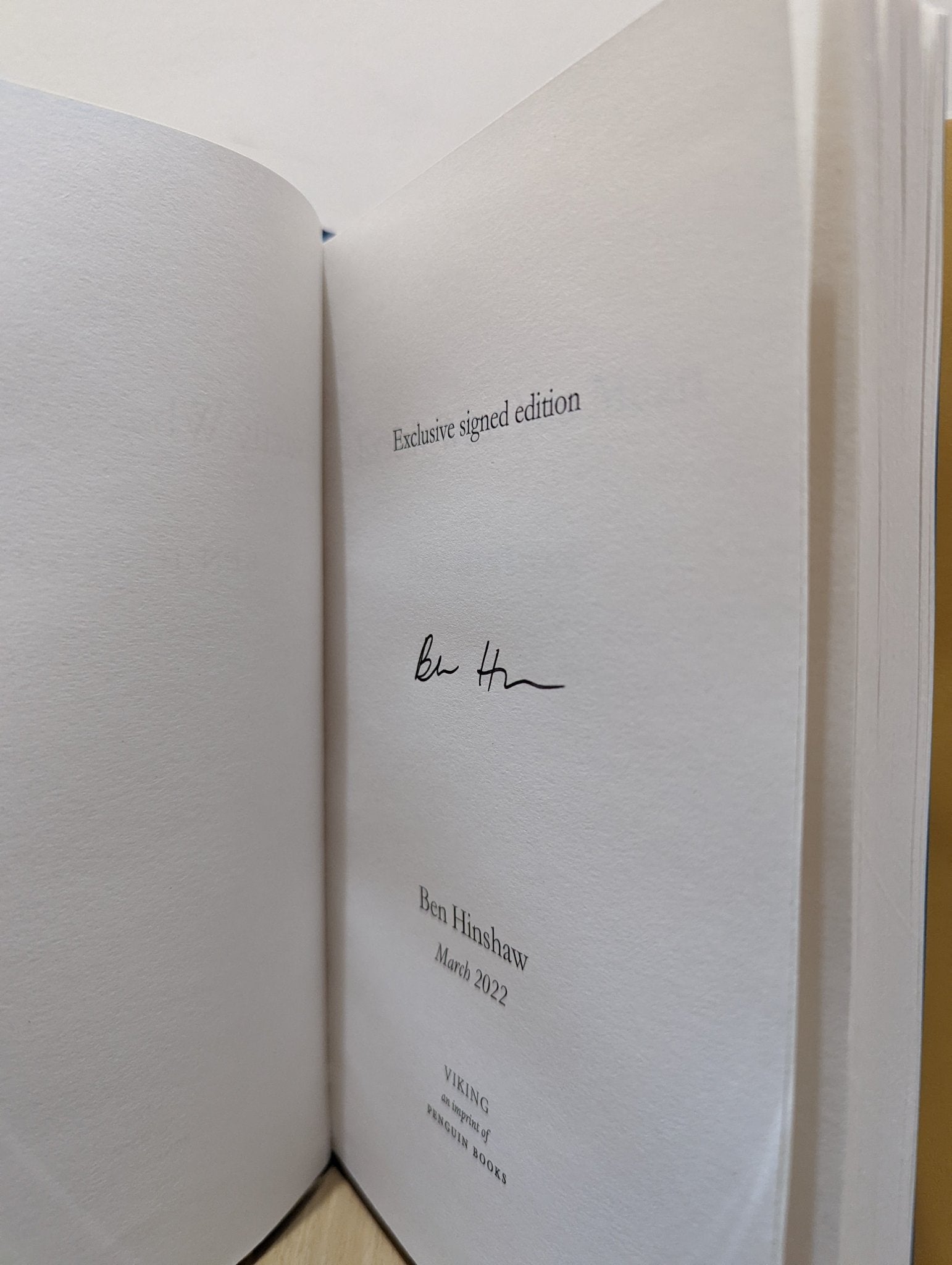 Exactly What You Mean by Ben Hinshaw (Signed First Edition) - Fialta Books