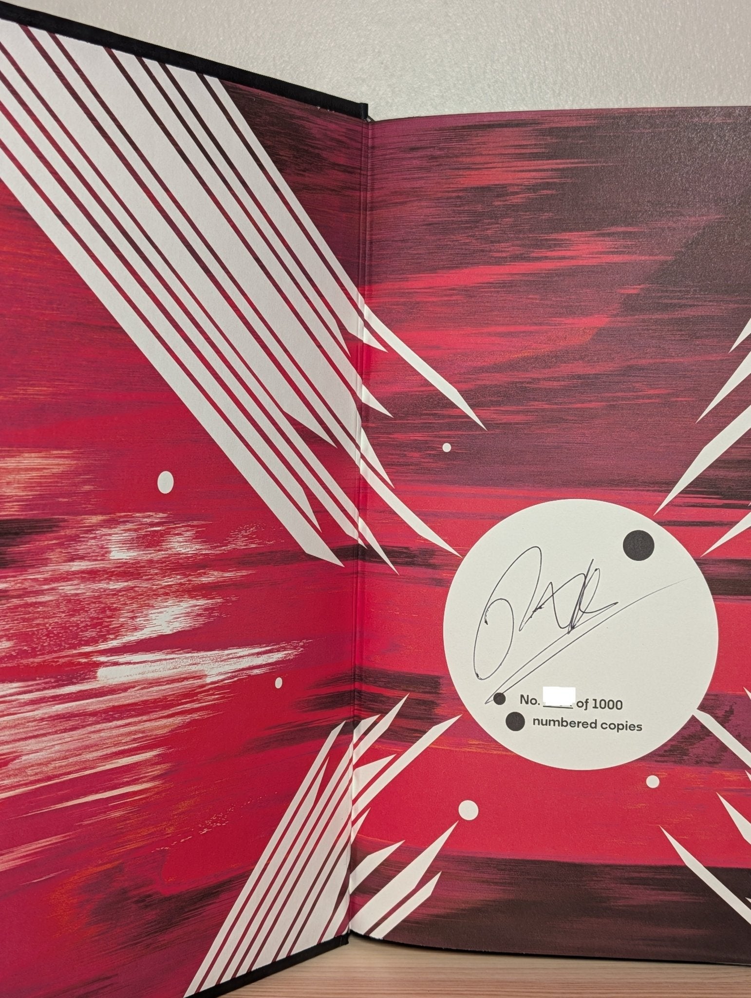Exodus: Helium Sea by Peter F. Hamilton (Signed Numbered with sprayed edges) - Fialta Books