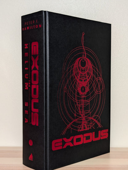 Exodus: Helium Sea by Peter F. Hamilton (Signed Numbered with sprayed edges) - Fialta Books