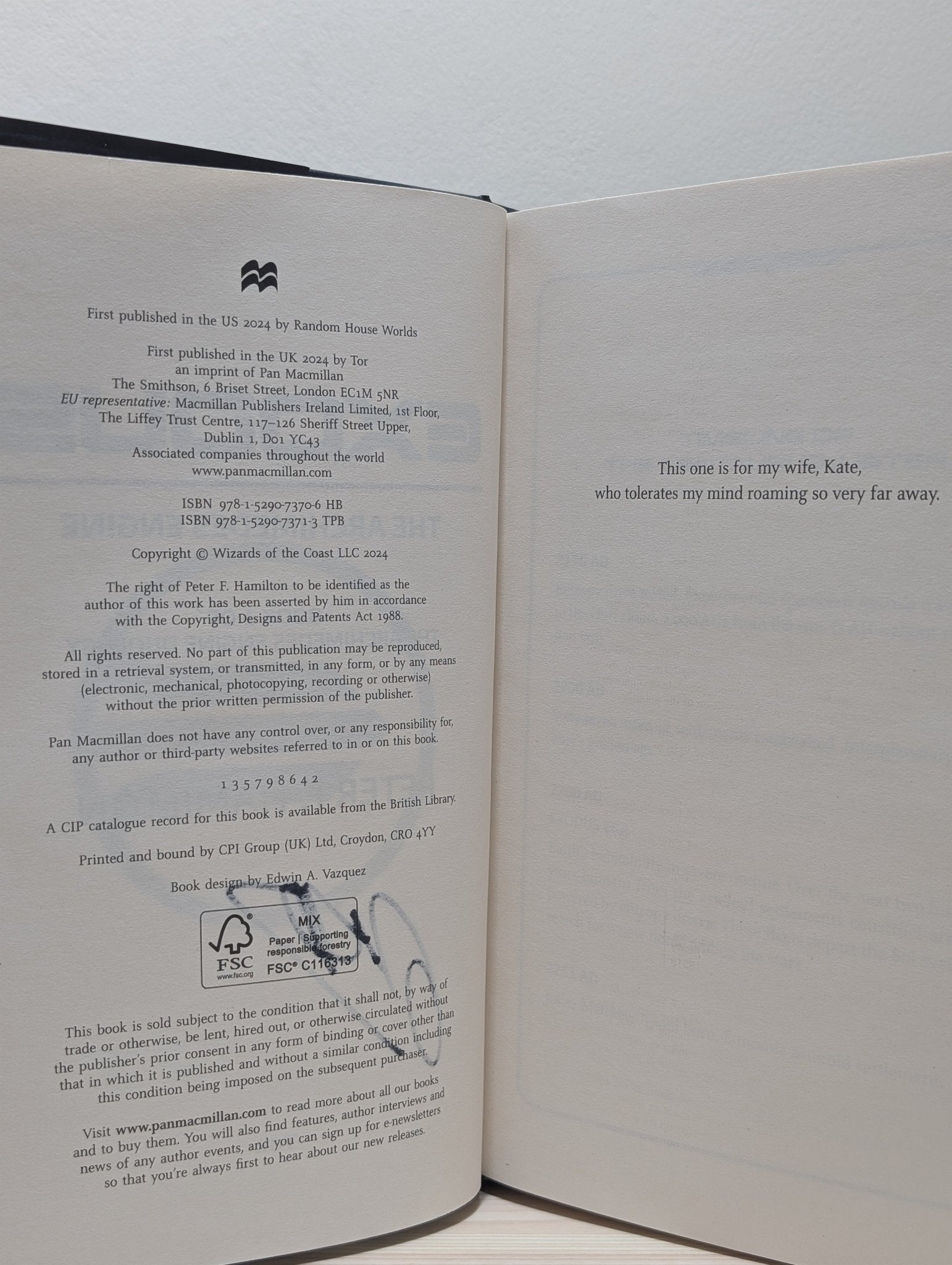 Exodus: The Archimedes Engine by Peter F. Hamilton (Signed First Edition) - Fialta Books