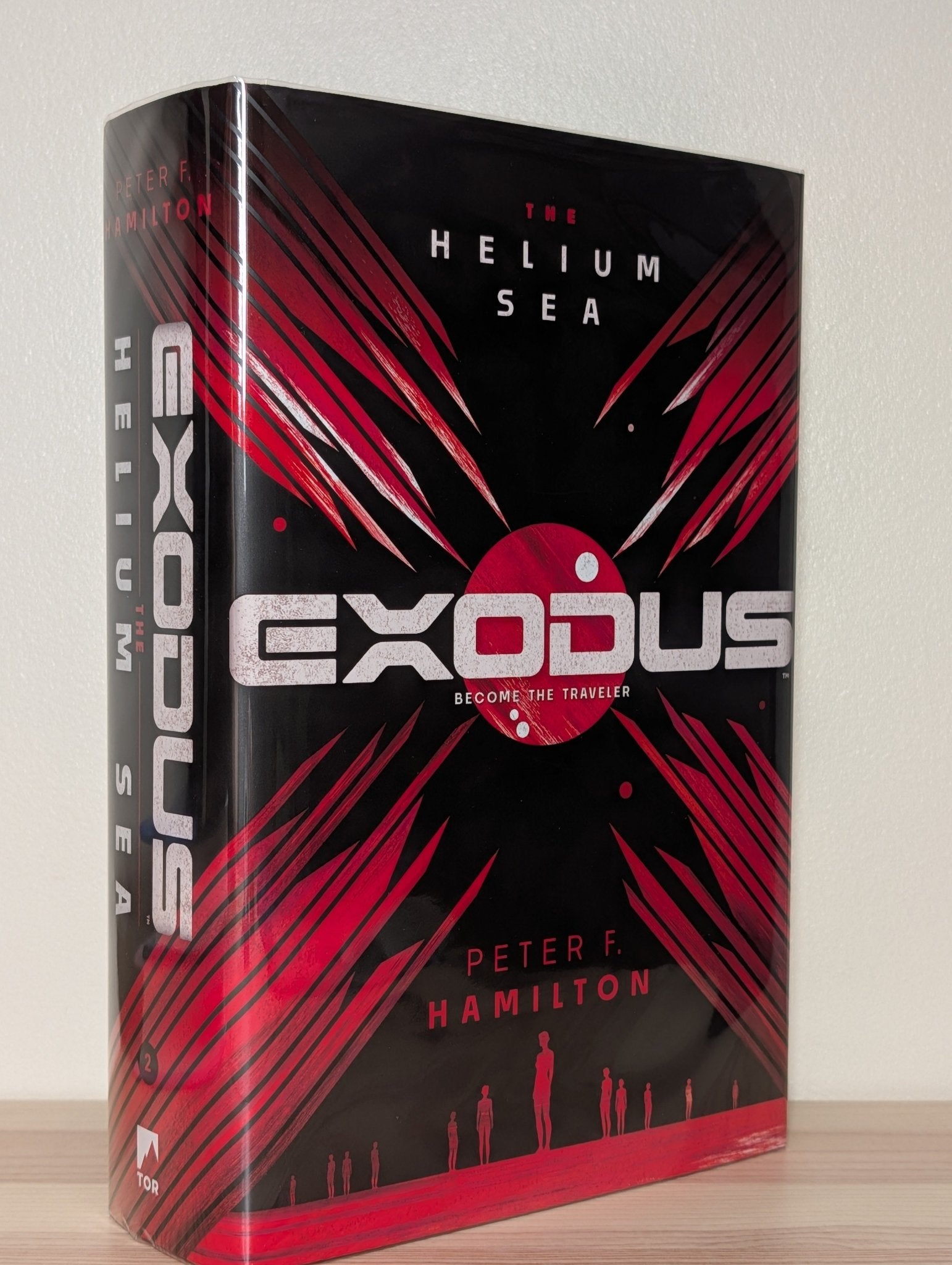 EXODUS: The Helium Sea by Peter F. Hamilton (Signed First Edition) - Fialta Books