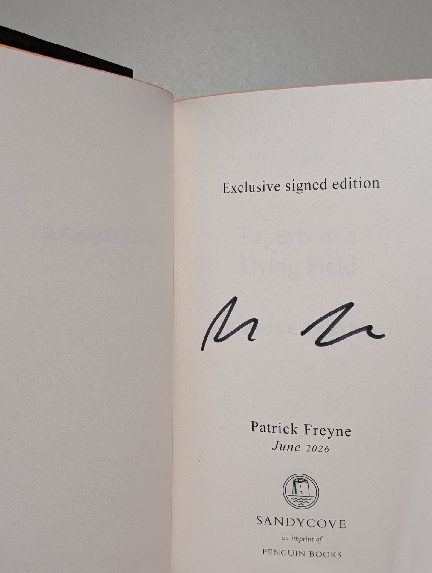 Experts in a Dying Field by Patrick Freyne (Signed First Edition with sprayed edges) - Fialta Books