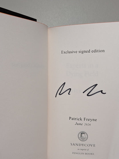 Experts in a Dying Field by Patrick Freyne (Signed First Edition with sprayed edges) - Fialta Books