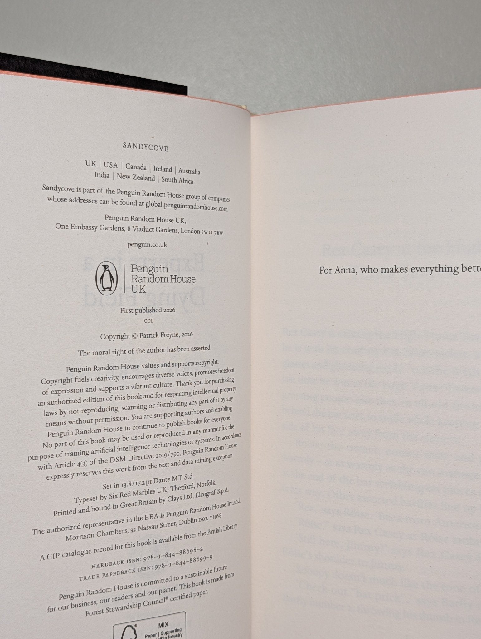 Experts in a Dying Field by Patrick Freyne (Signed First Edition with sprayed edges) - Fialta Books