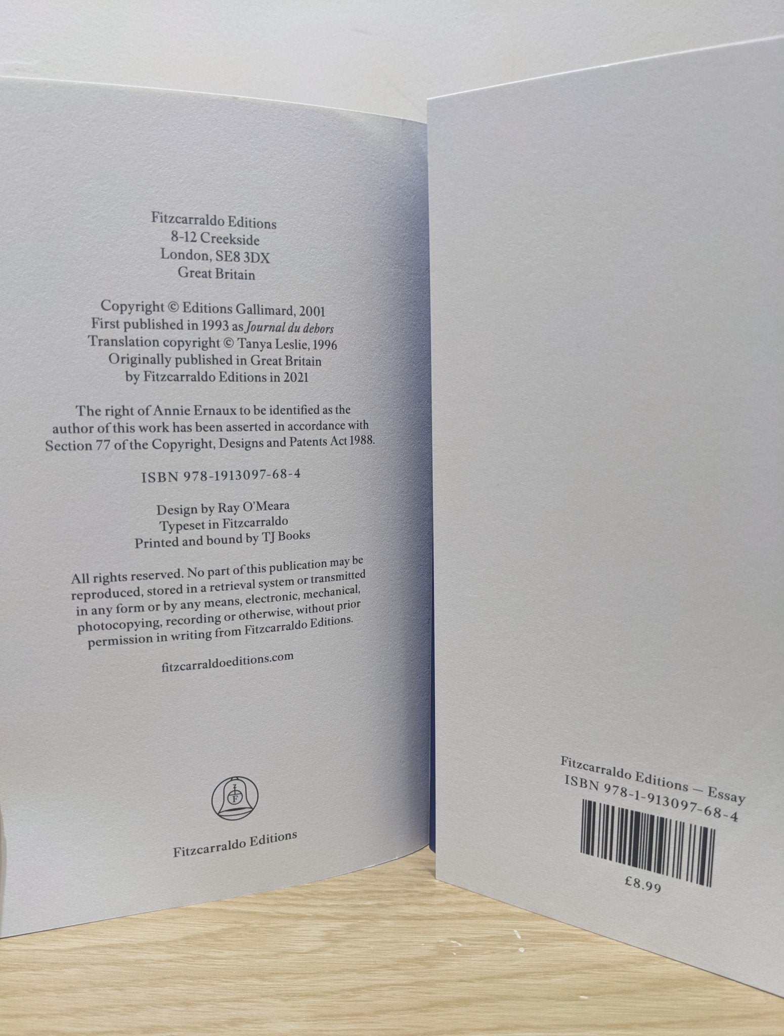 Exteriors by Annie Ernaux (First Edition) - Fialta Books