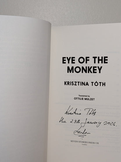 Eye of the Monkey (Signed Dated First Edition) - Fialta Books