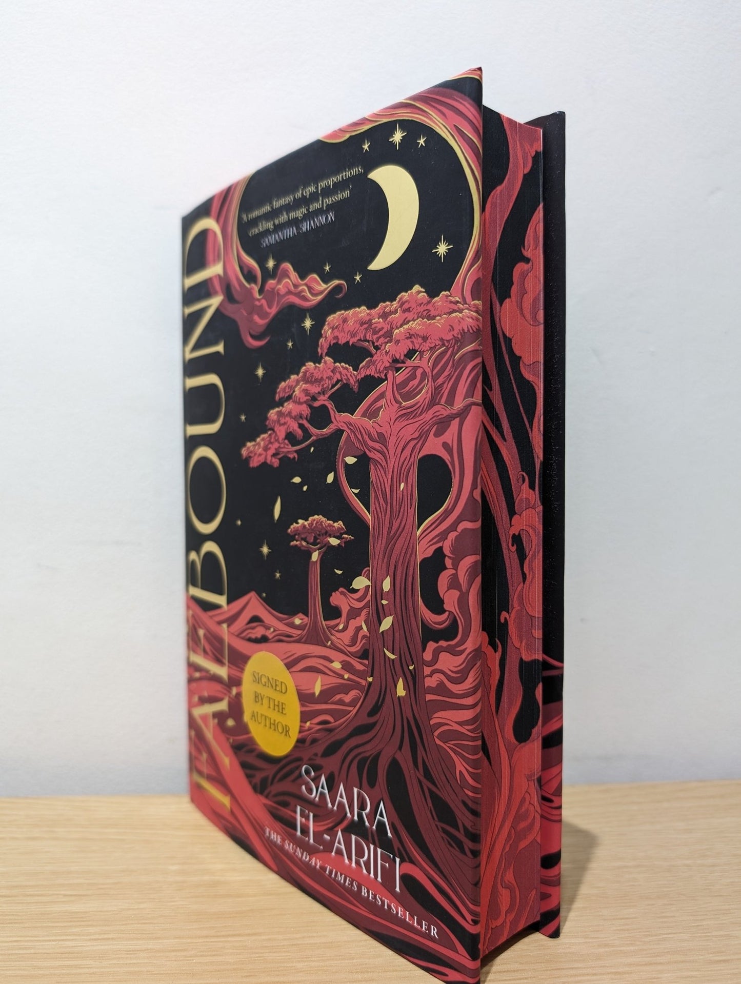 Faebound by Saara El - Arifi (Signed First Edition with sprayed edges) - Fialta Books