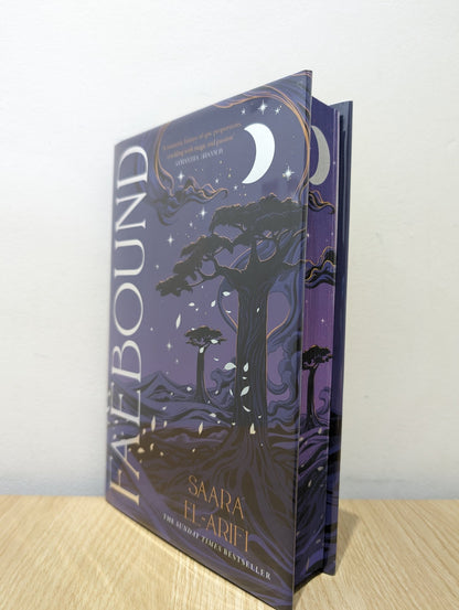 Faebound by Saara El - Arifi (Signed Numbered First Edition with sprayed edges) - Fialta Books