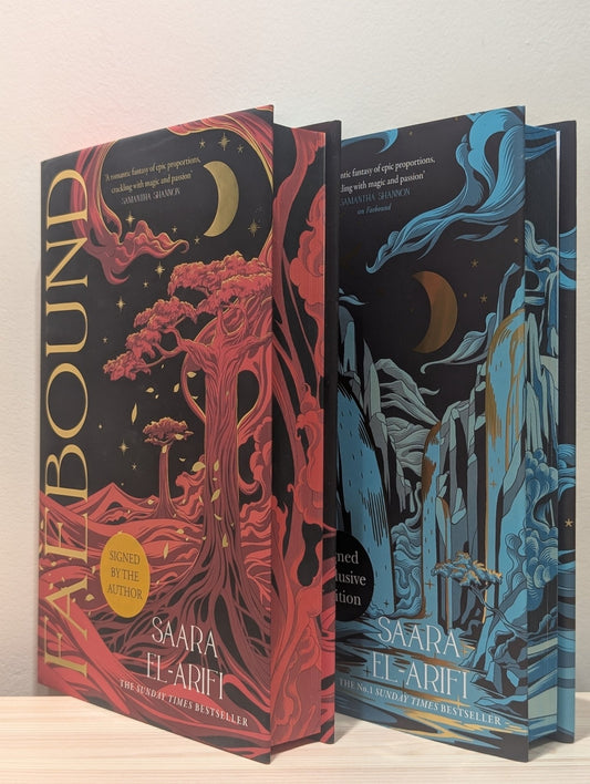 Faebound; Cursebound by Saara El - Arifi (Signed First Edition with sprayed edges) - Fialta Books