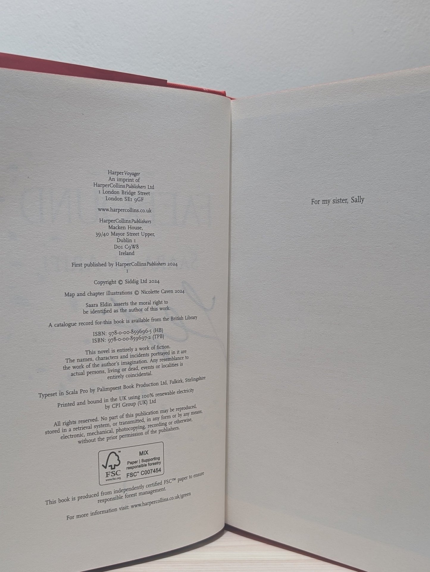 Faebound; Cursebound by Saara El - Arifi (Signed First Edition with sprayed edges) - Fialta Books