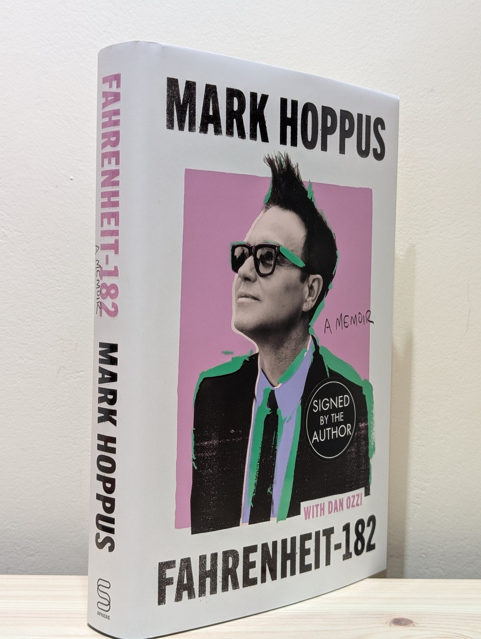 Fahrenheit - 182: A Memoir by Mark Hoppus (Signed First Edition) - Fialta Books
