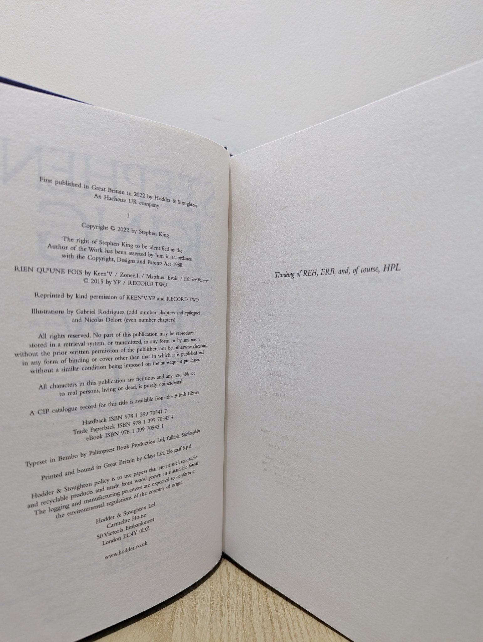 Fairy Tale by Stephen King (First Edition with engraved spine) - Fialta Books