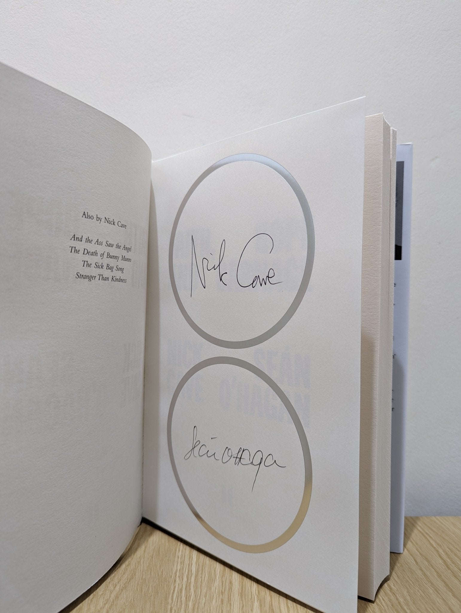 Faith, Hope and Carnage by Nick Cave Sean O'Hagan (Signed First Edition) - Fialta Books