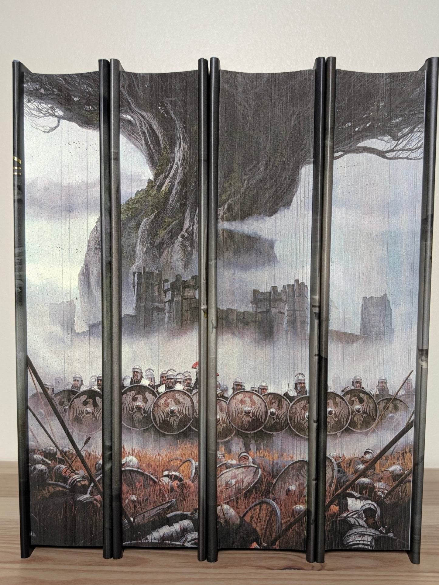 Faithful and the Fallen: Malice; Valour; Ruin; Wrath by John Gwynne (Deluxe Edition with sprayed edges) - Fialta Books