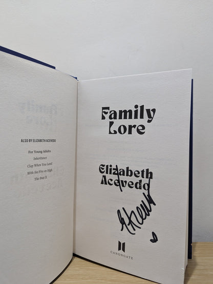 Family Lore by Elizabeth Acevedo (Signed First Edition) - Fialta Books