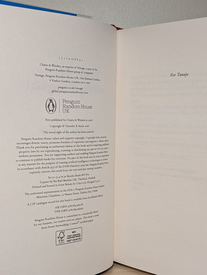 Father Alberto and the Flying Girl (Signed First Edition) by Timothy X Atack - Fialta Books