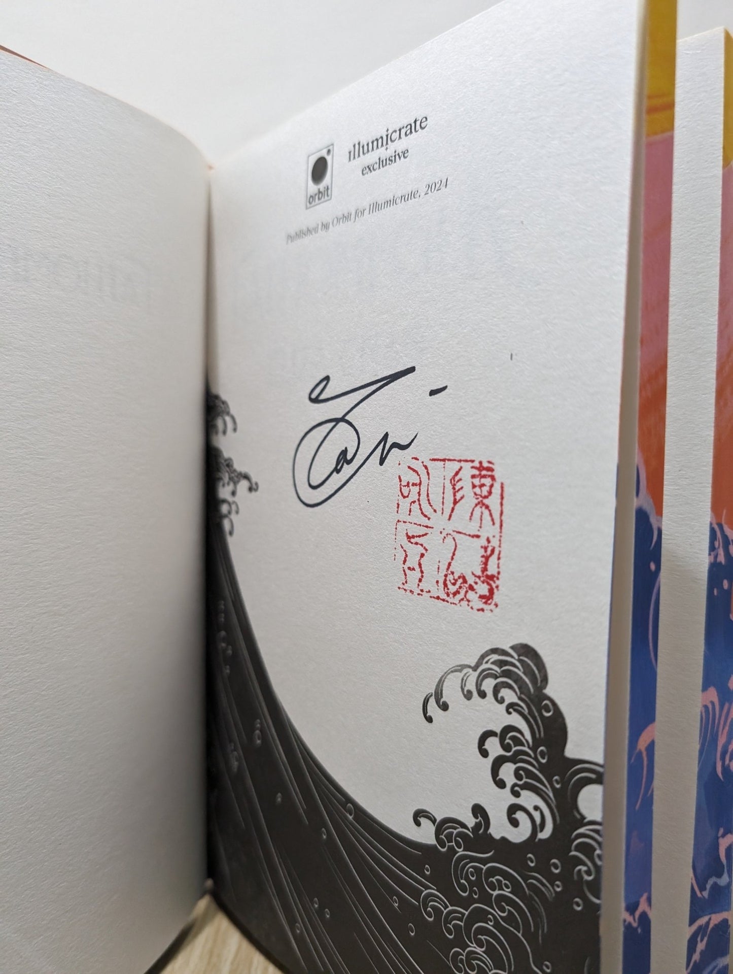 Fathomfolk by Eliza Chan (Signed First Edition with sprayed edges) - Fialta Books