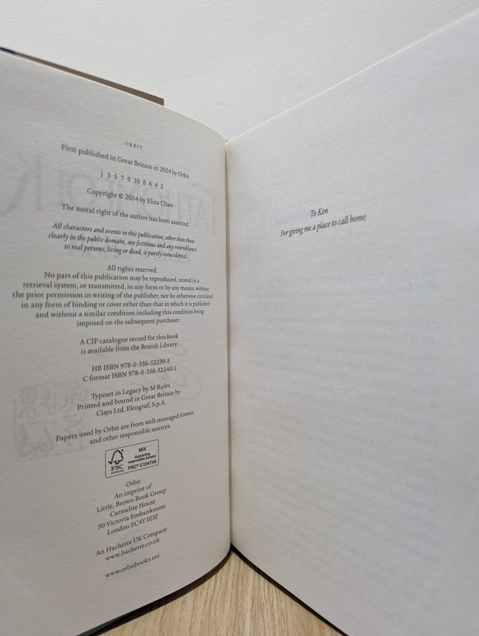 Fathomfolk by Eliza Chan (Signed Stamped First Edition) - Fialta Books