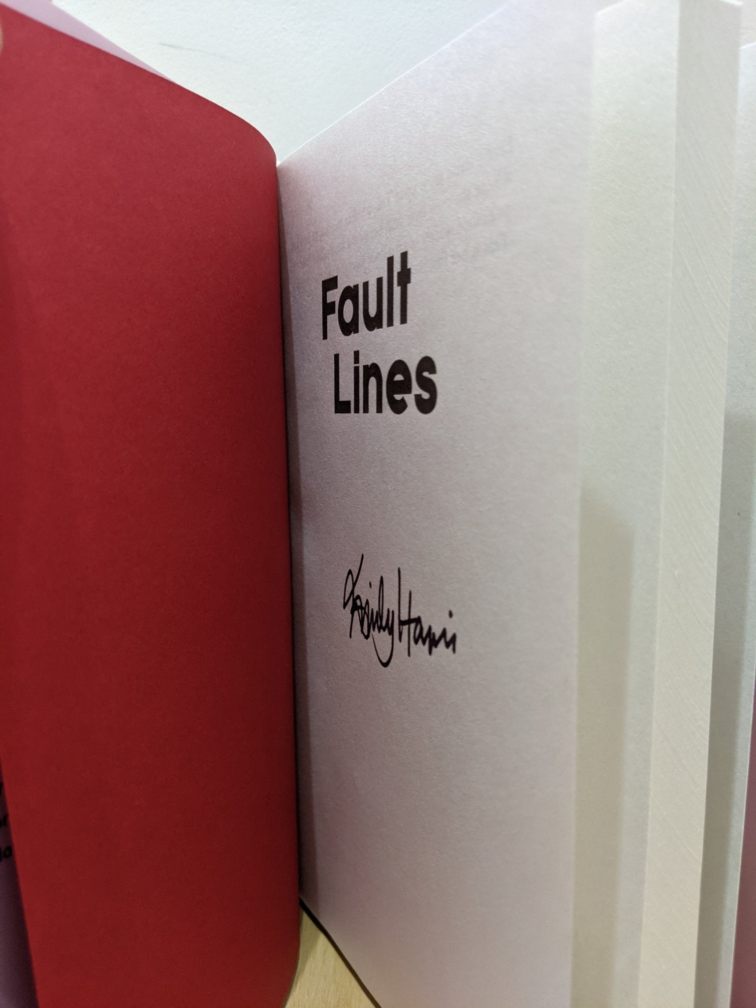 Fault Lines by Emily Itami (Signed First Edition) - Fialta Books