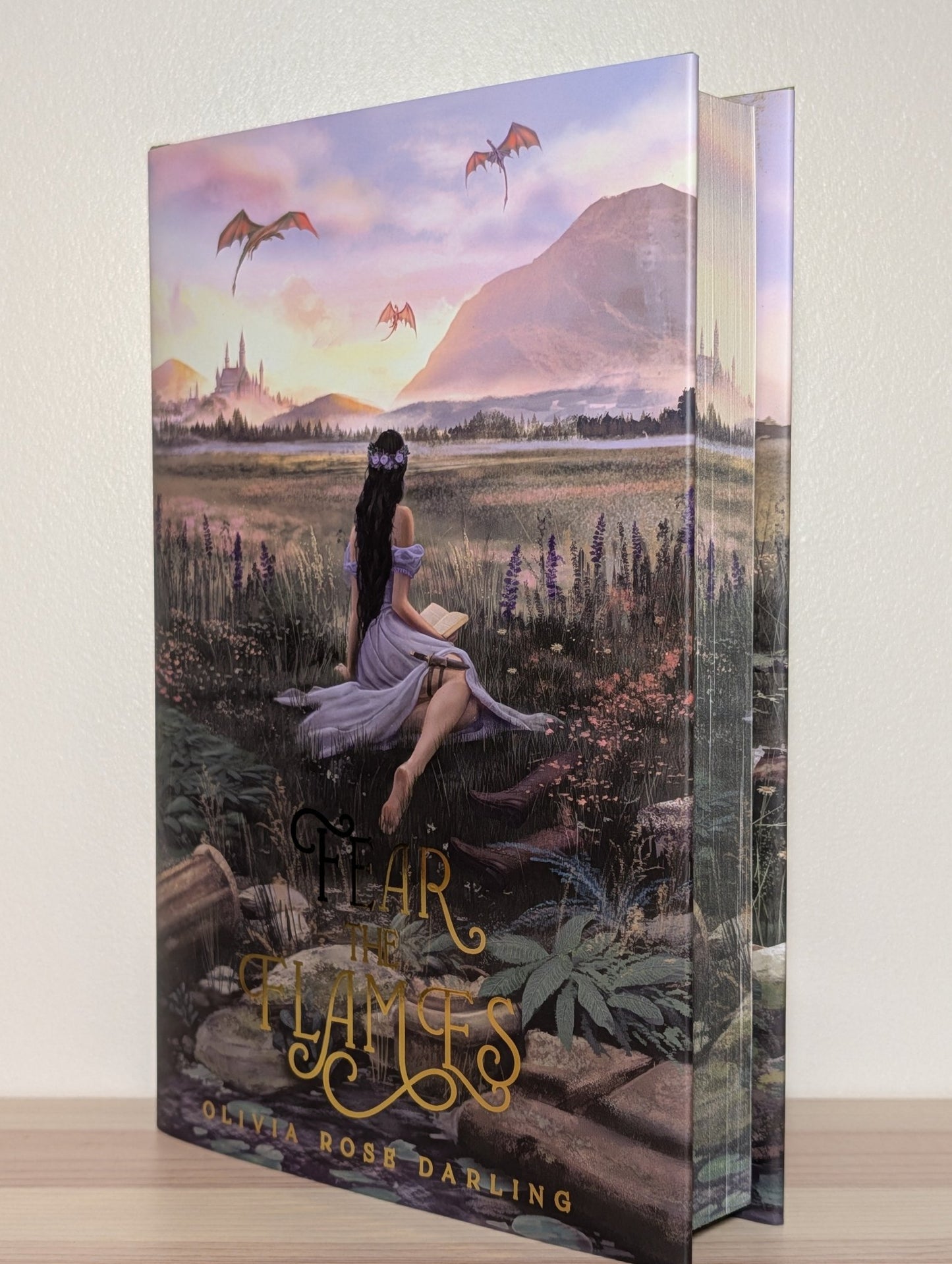 Fear the Flames by Olivia Rose Darling (Special Edition with sprayed edges) - Fialta Books