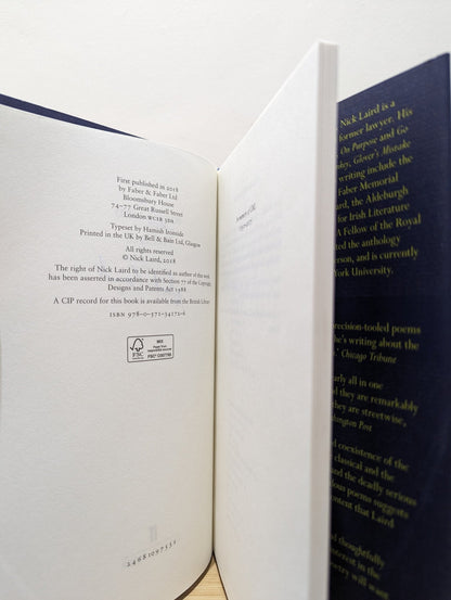 Feel Free by Nick Laird (Signed First Edition) - Fialta Books