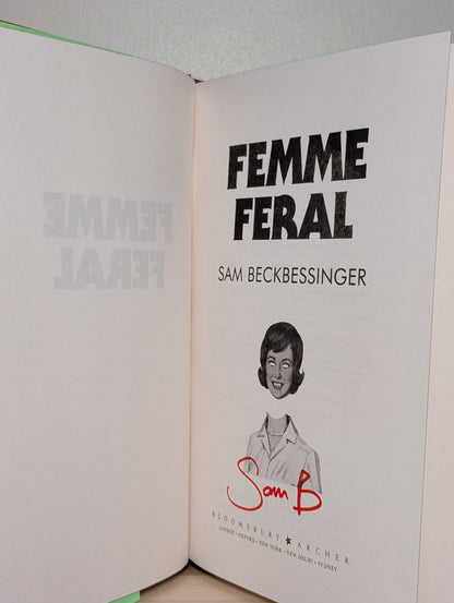 Femme Fera by Sam Beckbessinger (Signed First Edition with sprayed edges) - Fialta Books
