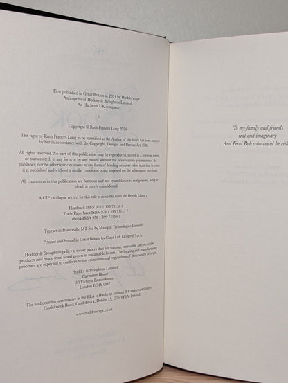 Feral Gods 1 - 2: Book of Gold; Lore of Silver by Ruth Frances Long (Signed Set with sprayed edges) - Fialta Books