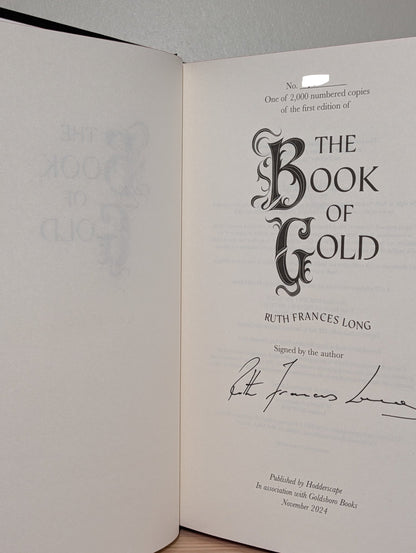 Feral Gods 1 - 2: Book of Gold; Lore of Silver by Ruth Frances Long (Signed Set with sprayed edges) - Fialta Books