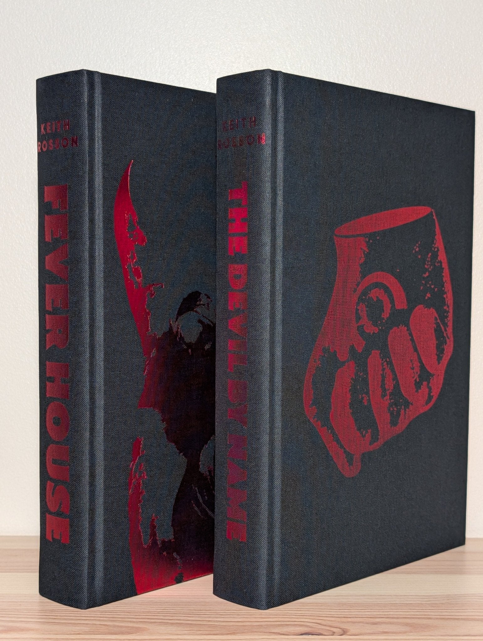 Fever House; The Devil by Name by Keith Rosson (Signed Deluxe Edition with sprayed edges) - Fialta Books