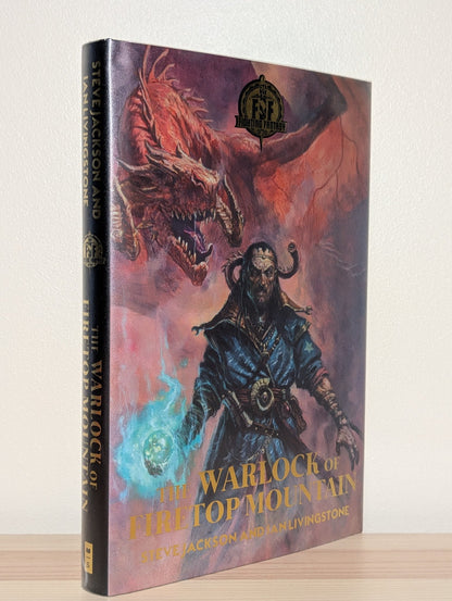 Fighting Fantasy: The Warlock of Firetop Mountain by Steve Jackson Ian Livingstone (Signed Dated Collector's Edition) - Fialta Books