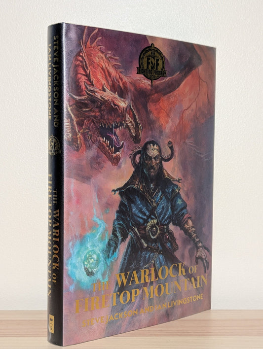 Fighting Fantasy: The Warlock of Firetop Mountain by Steve Jackson Ian Livingstone (Signed Dated Collector's Edition) - Fialta Books