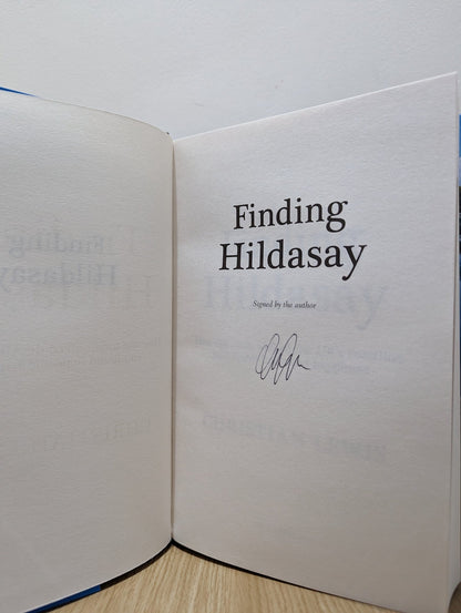 Finding Hildasay by Christian Lewis (Signed First Edition) - Fialta Books