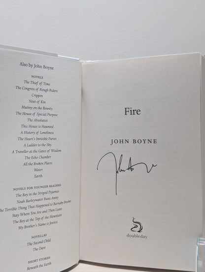 Fire by John Boyne (Signed First Edition) - Fialta Books