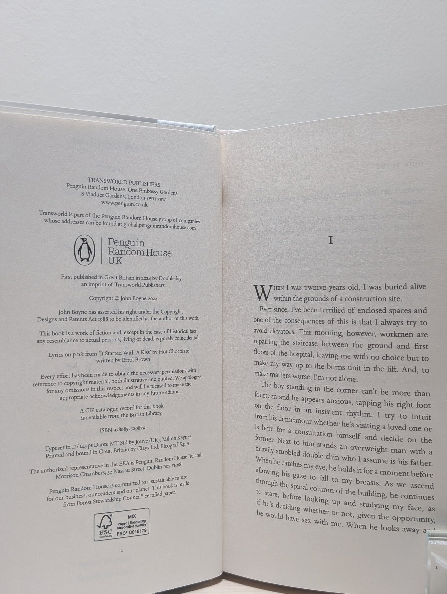 Fire by John Boyne (Signed First Edition) - Fialta Books