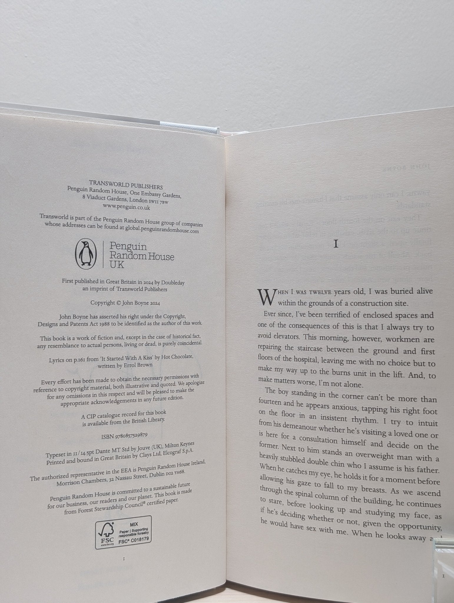 Fire by John Boyne (Signed First Edition) - Fialta Books