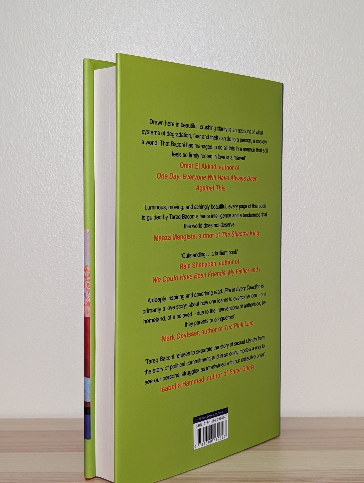 Fire in Every Direction: A Memoir by Tareq Baconi (Signed First Edition) - Fialta Books